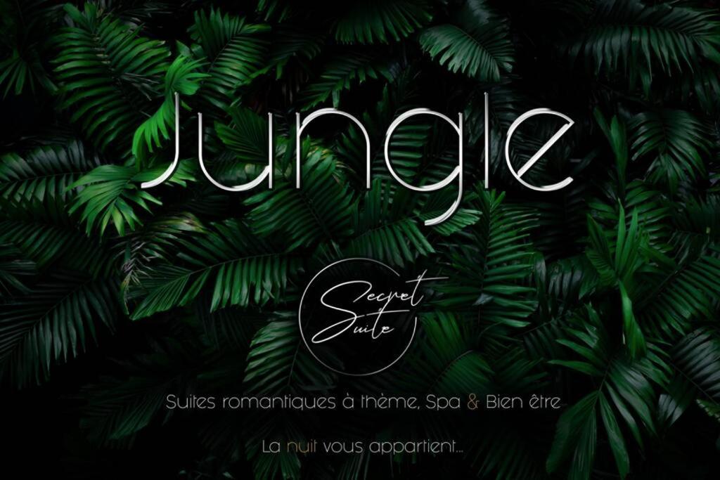 SECRET SUITE Jungle - Jacuzzi privatif - Gare RER C - Proche Paris Brétigny-sur-Orge Exterior foto